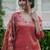 Women Floral Embroidered Regular Liva Kurta with Trousers & With Dupatta