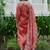 Women Floral Embroidered Regular Liva Kurta with Trousers & With Dupatta
