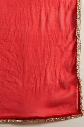 Paisley Zari Embroidered Kurta with Trousers & With Dupatta
