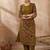 Floral Printed Notch Neck Pure Cotton Kurta With Trousers