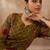 Floral Printed Notch Neck Pure Cotton Kurta With Trousers