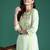Women Striped Regular Thread Work Pure Cotton Kurta with Trousers