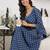 V-Neck Floral Printed Empire Pure Cotton Kurta with Trouser