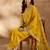 Women Floral Embroidered Regular Thread Work Kurta with Trousers & With Dupatta