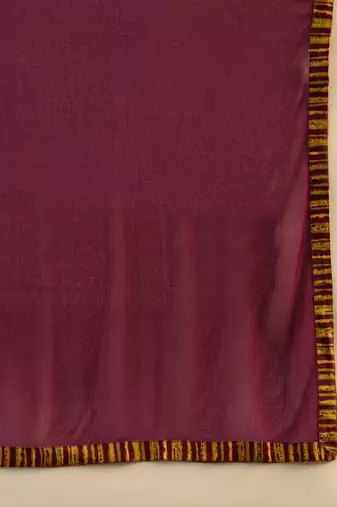Floral Printed V-Neck Pure Cotton Straight Kurta With Trousers & Dupatta