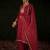 Women Ethnic Motifs Embroidered Regular Sequinned Kurta with Trousers & With Dupatta