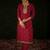 Women Ethnic Motifs Embroidered Regular Sequinned Kurta with Trousers & With Dupatta
