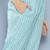 Floral Printed Sequinned Pure Cotton Straight Kurta With Trousers & Dupatta