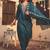 Women Ethnic Motifs Embroidered Regular Sequinned Kurta with Trousers & With Dupatta