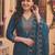 Women Ethnic Motifs Embroidered Regular Sequinned Kurta with Trousers & With Dupatta