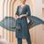 Women Ethnic Motifs Embroidered Kurta with Trousers & With Dupatta