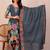 Women Floral Printed Regular Thread Work Pure Cotton Kurta with Palazzos & With Dupatta
