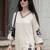 Women Floral Embroidered Regular Thread Work Kurta with Trousers