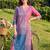 Women Printed Regular Beads and Stones Pure Cotton Kurta with Trousers