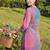 Women Printed Regular Beads and Stones Pure Cotton Kurta with Trousers