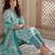 Women Floral Printed Regular Beads and Stones Kurta with Trousers & With Dupatta