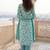 Women Floral Printed Regular Beads and Stones Kurta with Trousers & With Dupatta