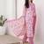 Women Floral Printed Regular Beads and Stones Kurta with Trousers & With Dupatta