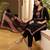 Women Ethnic Motifs Printed Regular Mirror Work Pure Cotton Kurta with Trousers & With Dupatta