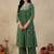 Women Ethnic Motifs Embroidered Panelled Thread Work Kurta with Palazzos