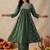 Women Ethnic Motifs Embroidered Panelled Thread Work Kurta with Palazzos