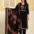 Women Ethnic Motifs Printed Regular Mirror Work Pure Cotton Kurta with Trousers & With Dupatta