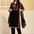 Women Ethnic Motifs Printed Regular Mirror Work Pure Cotton Kurta with Trousers & With Dupatta