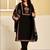 Women Ethnic Motifs Printed Regular Mirror Work Pure Cotton Kurta with Trousers & With Dupatta