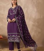 Women Ethnic Motifs Printed Regular Mirror Work Pure Cotton Kurta with Trousers & With Dupatta