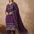 Women Ethnic Motifs Printed Regular Mirror Work Pure Cotton Kurta with Trousers & With Dupatta