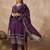 Women Ethnic Motifs Printed Regular Mirror Work Pure Cotton Kurta with Trousers & With Dupatta