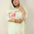Plus Size Floral Printed Regular Kurta with Trousers & With Dupatta