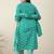 Plus Size Motifs Printed Regular Kurta with Trousers & With Dupatta