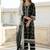 Women Floral Printed Regular Thread Work Pure Cotton Kurta with Trousers & With Dupatta