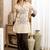 Women Ethnic Motifs Printed Regular Pure Cotton Kurta with Harem Pants