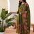 Women Floral Empire Thread Work Pure Cotton Kurta with Palazzos & With Dupatta