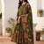 Women Floral Empire Thread Work Pure Cotton Kurta with Palazzos & With Dupatta
