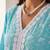 Women Ethnic Motifs Embroidered Regular Thread Work Pure Cotton Kurta with Trousers & With Dupatta