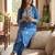Women Ethnic Motifs Embroidered Regular Thread Work Kurta with Trousers
