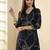 Women Floral Embroidered Regular Thread Work Kurta with Palazzos