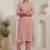 Women Ethnic Motifs Embroidered Cotton Kurta with Trousers & Dupatta