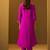 Women Floral Embroidered A-Line Kurta with Trousers