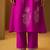 Women Floral Embroidered A-Line Kurta with Trousers