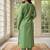 Women Ethnic Motifs Embroidered Kurta with Trousers