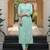 Floral Embroidered Thread Work Pure Cotton Kurta With Trousers