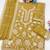 Yellow georgette embroidered kurta sharara set