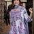 Floral Printed Empire Pure Cotton Anarkali Kurta With Trouser & Dupatta