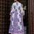 Floral Printed Empire Pure Cotton Anarkali Kurta With Trouser & Dupatta