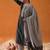 Black Geometric Printed V-Neck Pure Cotton Straight Kurta with Salwar & Dupatta