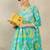 Women Floral Printed Regular Pure Cotton Kurta with Trousers
